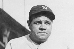 Ruth and Gehrig Slam Homers Photo